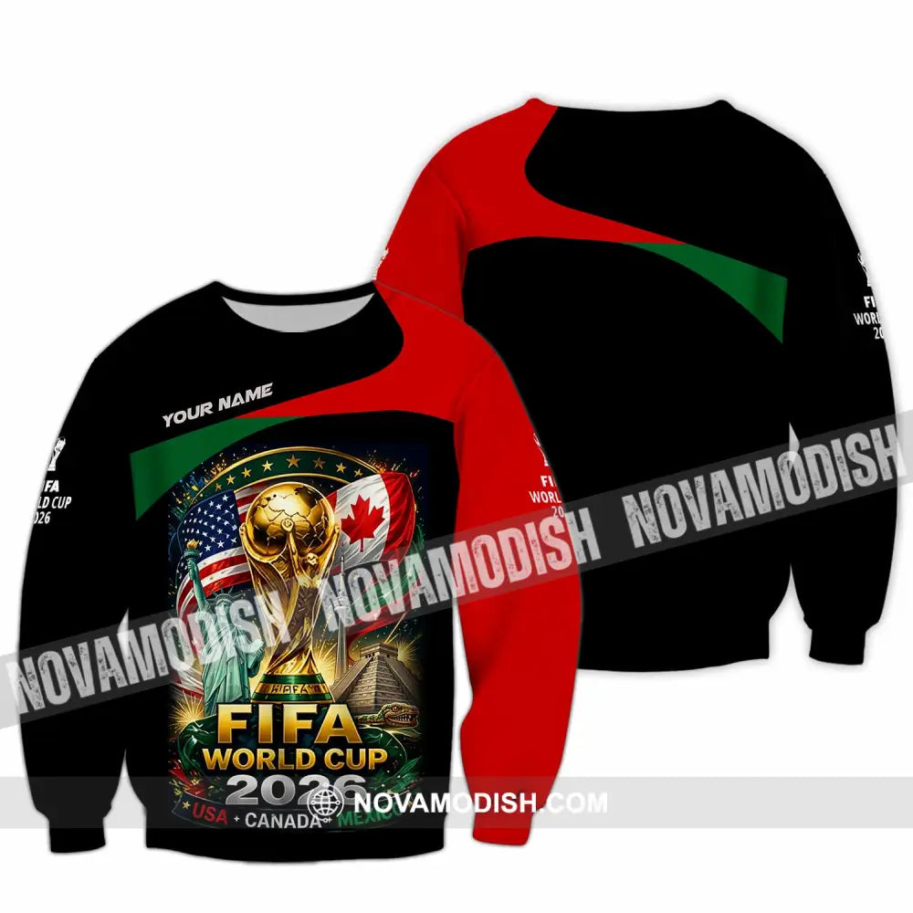 Unisex Shirt - Custom World Cup 2026 Shirt - Long Sleeve / S - T-shirt