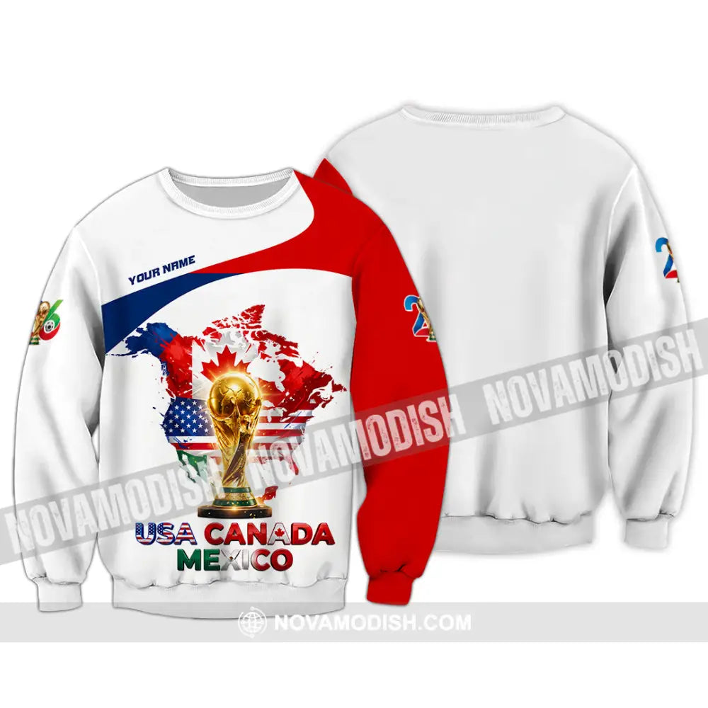 Unisex Shirt - Custom World Cup 2026 Shirt - Long Sleeve / S - T-shirt