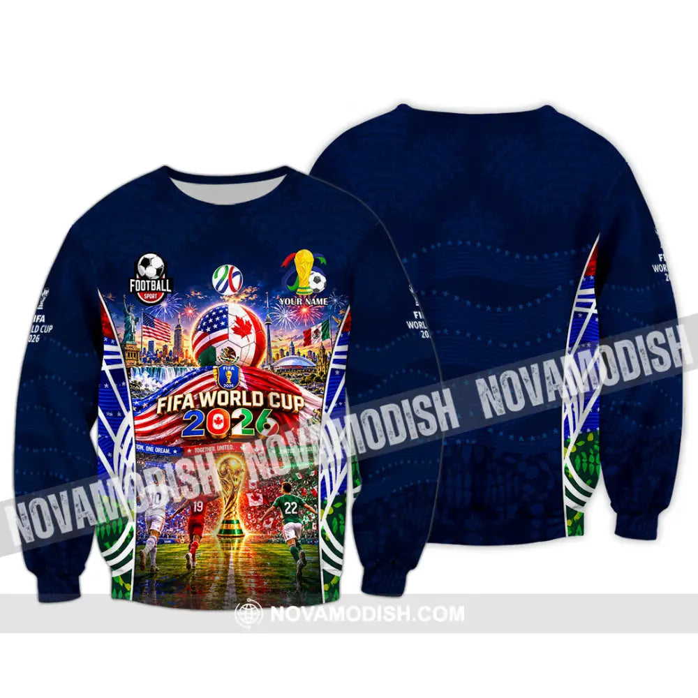 Unisex Shirt - Custom World Cup 2026 Shirt - Long Sleeve / S - T-shirt
