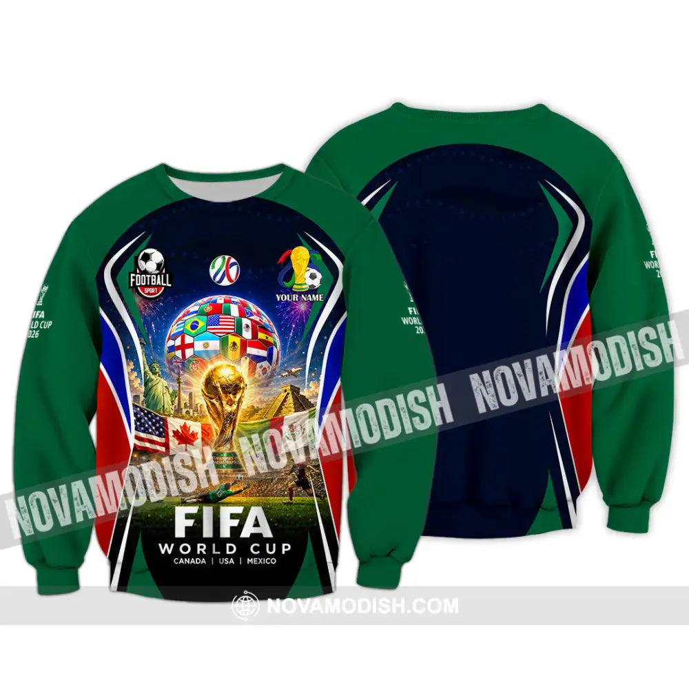 Unisex Shirt - Custom World Cup 2026 Shirt - Long Sleeve / S - T-shirt