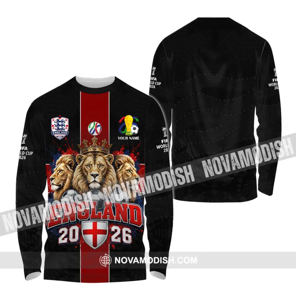 Unisex Shirt - Custom World Cup 2026 Shirt - Long Sleeve Shirt / S - T-shirt