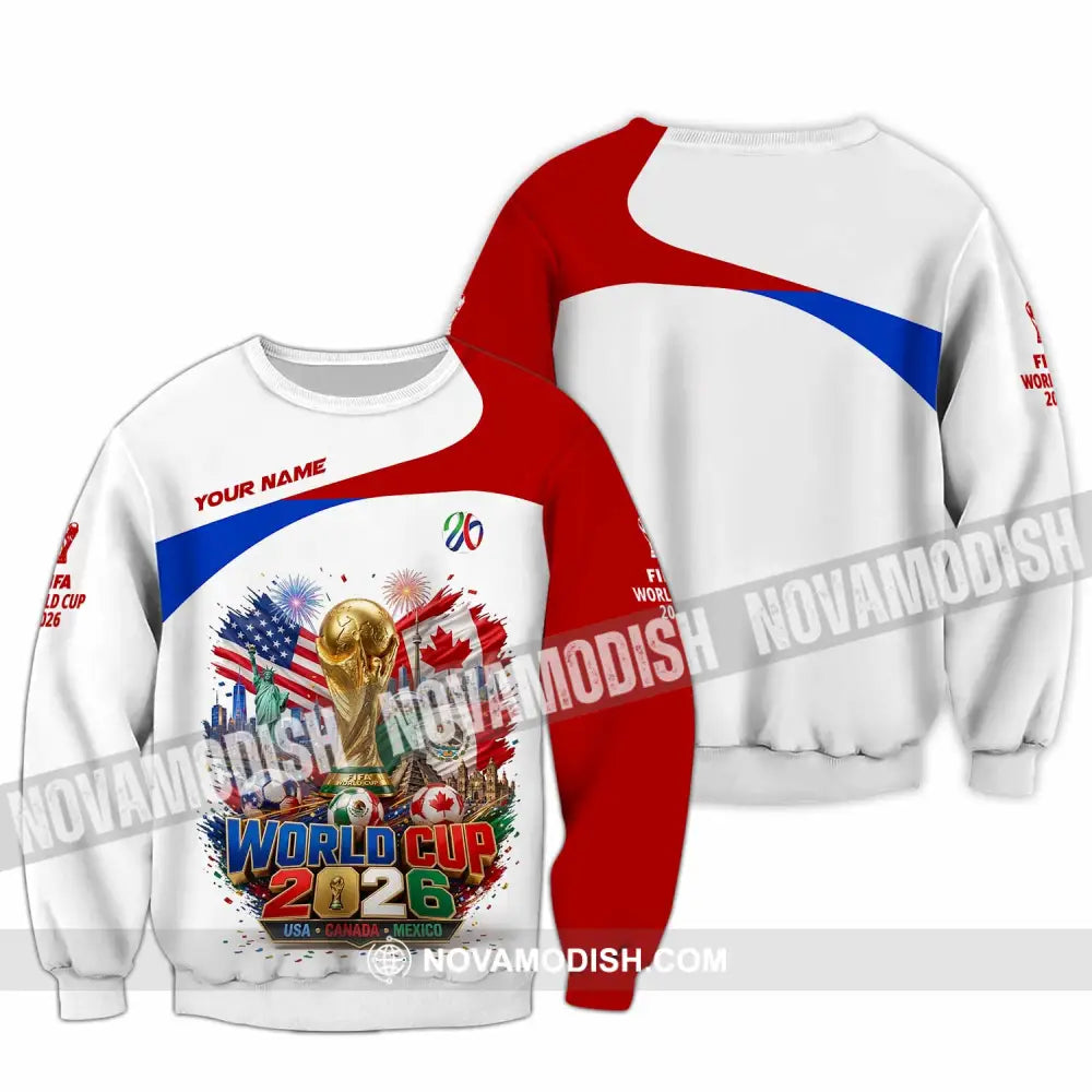 Unisex Shirt - Custom World Cup 2026 Shirt - Long Sleeve / S - T-shirt