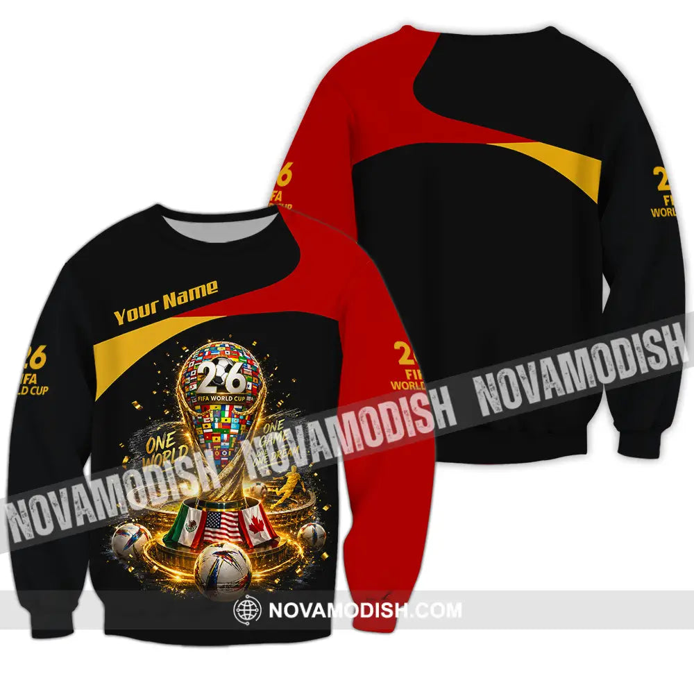 Unisex Shirt - Custom World Cup 2026 Shirt - Long Sleeve / S - T-shirt
