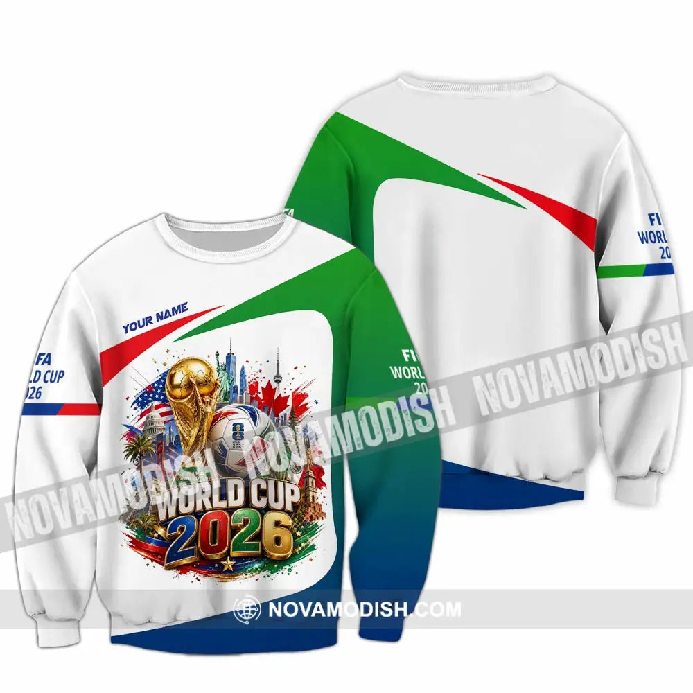 Unisex Shirt - Custom World Cup 2026 Shirt - Long Sleeve / S - T-shirt
