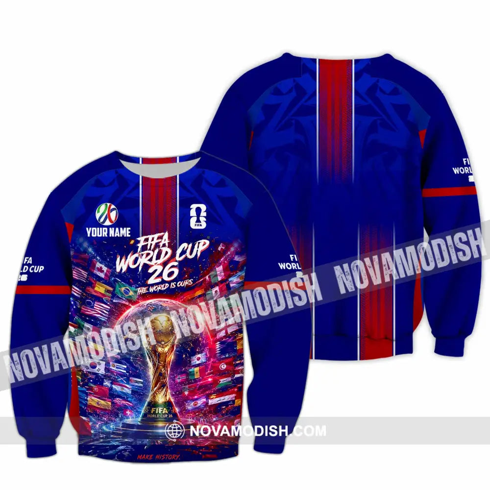 Unisex Shirt - Custom World Cup 2026 Shirt - Long Sleeve / S - T-shirt