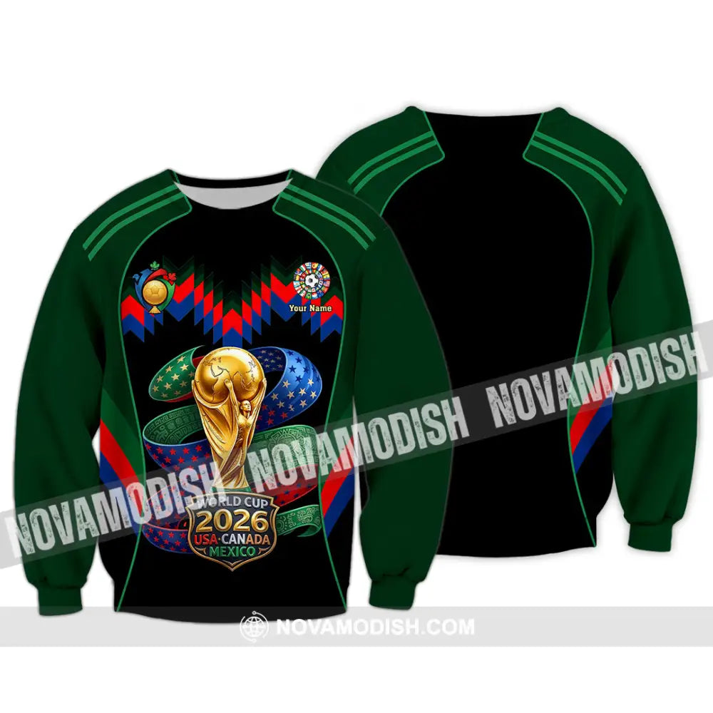 Unisex Shirt - Custom World Cup 2026 Shirt - Long Sleeve / S - T-shirt