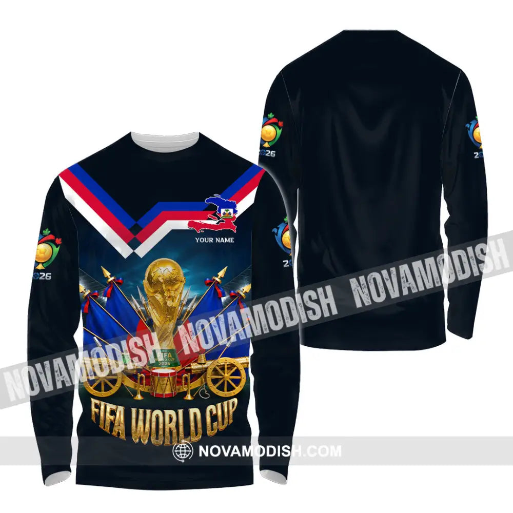 Unisex Shirt - Custom World Cup 2026 Shirt - Long Sleeve Shirt / S - T-shirt