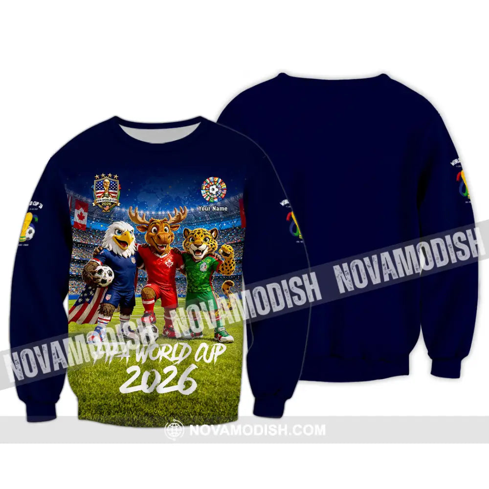 Unisex Shirt - Custom World Cup 2026 Shirt - Long Sleeve / S - T-shirt
