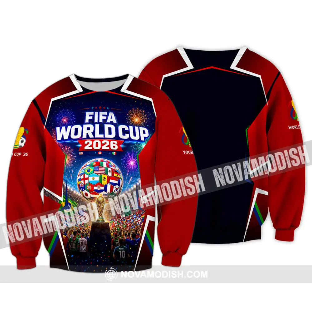 Unisex Shirt - Custom World Cup 2026 Shirt - Long Sleeve / S - T-shirt