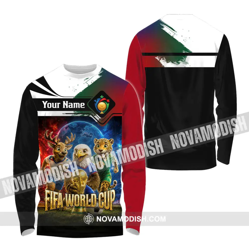 Unisex Shirt - Custom World Cup 2026 Shirt - Long Sleeve Shirt / S - T-shirt