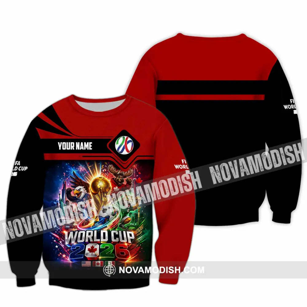 Unisex Shirt - Custom World Cup 2026 Shirt - Long Sleeve / S - T-shirt