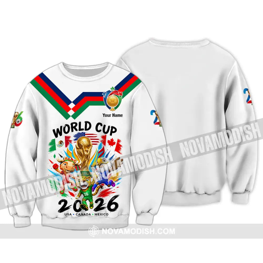 Unisex Shirt - Custom World Cup 2026 Shirt - Long Sleeve / S - T-shirt