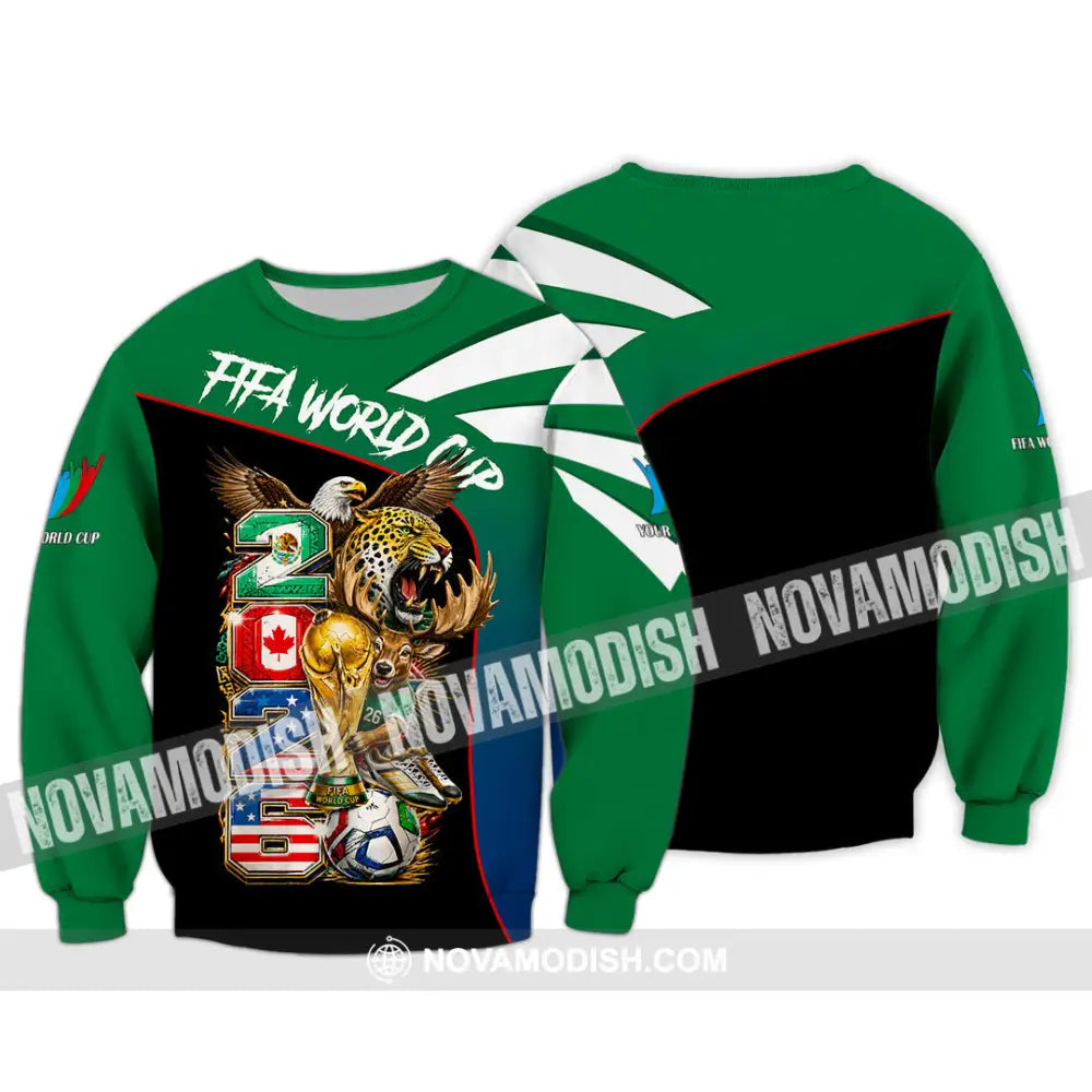Unisex Shirt - Custom World Cup 2026 Shirt - Long Sleeve / S - T-shirt