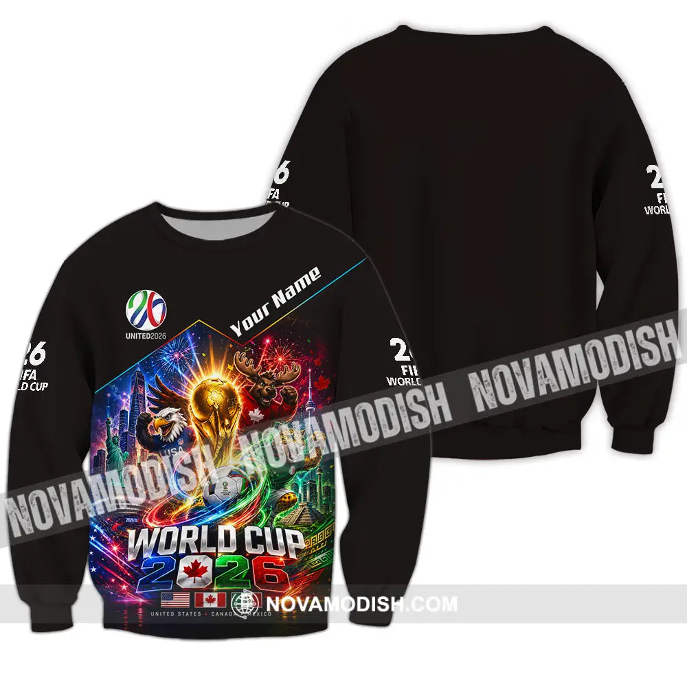 Unisex Shirt - Custom World Cup 2026 Shirt - Long Sleeve / S - T-shirt