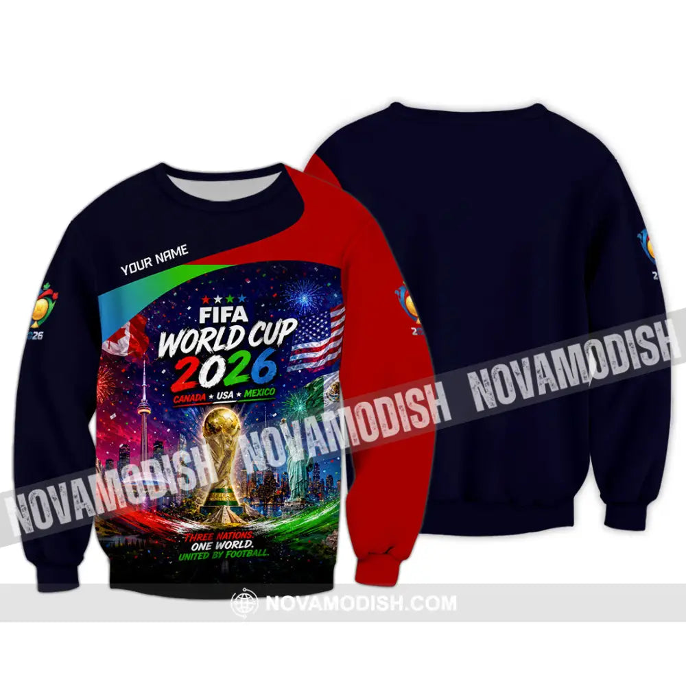 Unisex Shirt - Custom World Cup 2026 Shirt - Long Sleeve / S - T-shirt