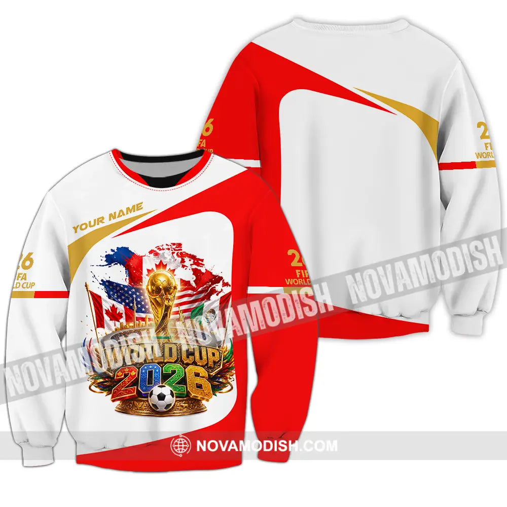 Unisex Shirt - Custom World Cup 2026 Shirt - Long Sleeve / S - T-shirt
