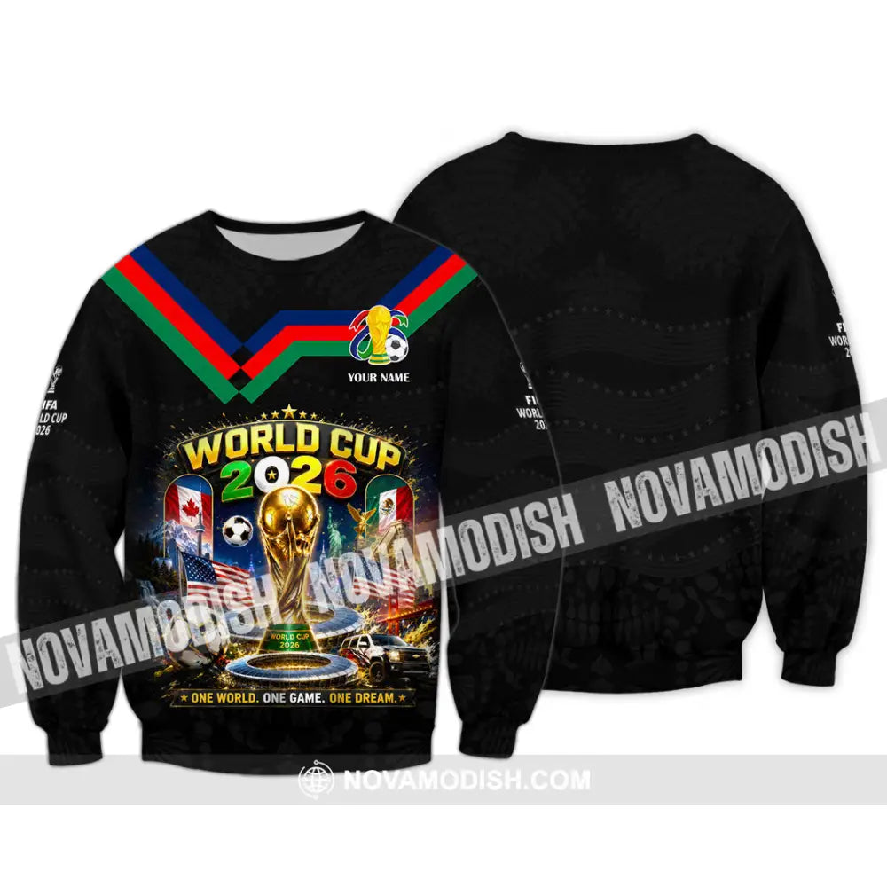 Unisex Shirt - Custom World Cup 2026 Shirt - Long Sleeve / S - T-shirt