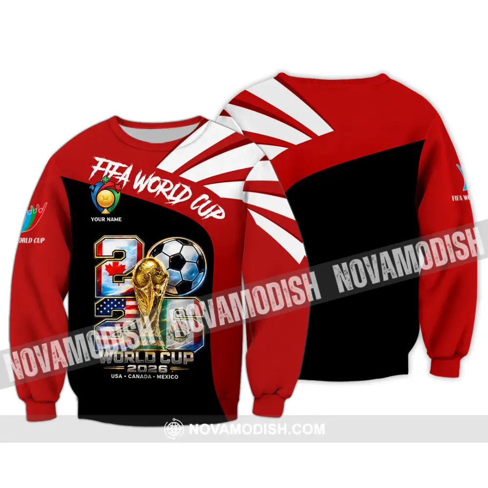 Unisex Shirt - Custom World Cup 2026 Shirt - Long Sleeve / S - T-shirt
