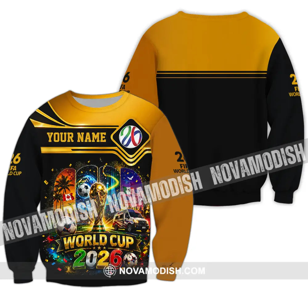 Unisex Shirt - Custom World Cup 2026 Shirt - Long Sleeve / S - T-shirt