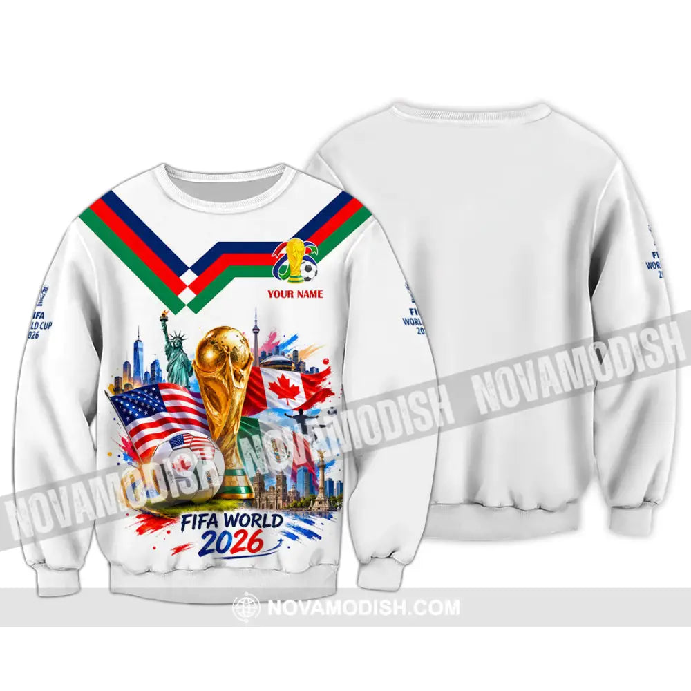 Unisex Shirt - Custom World Cup 2026 Shirt - Long Sleeve / S - T-shirt