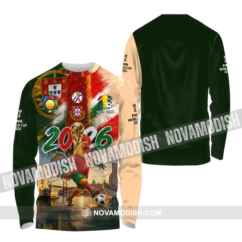 Unisex Shirt - Custom World Cup 2026 Shirt - Long Sleeve Shirt / S - T-shirt