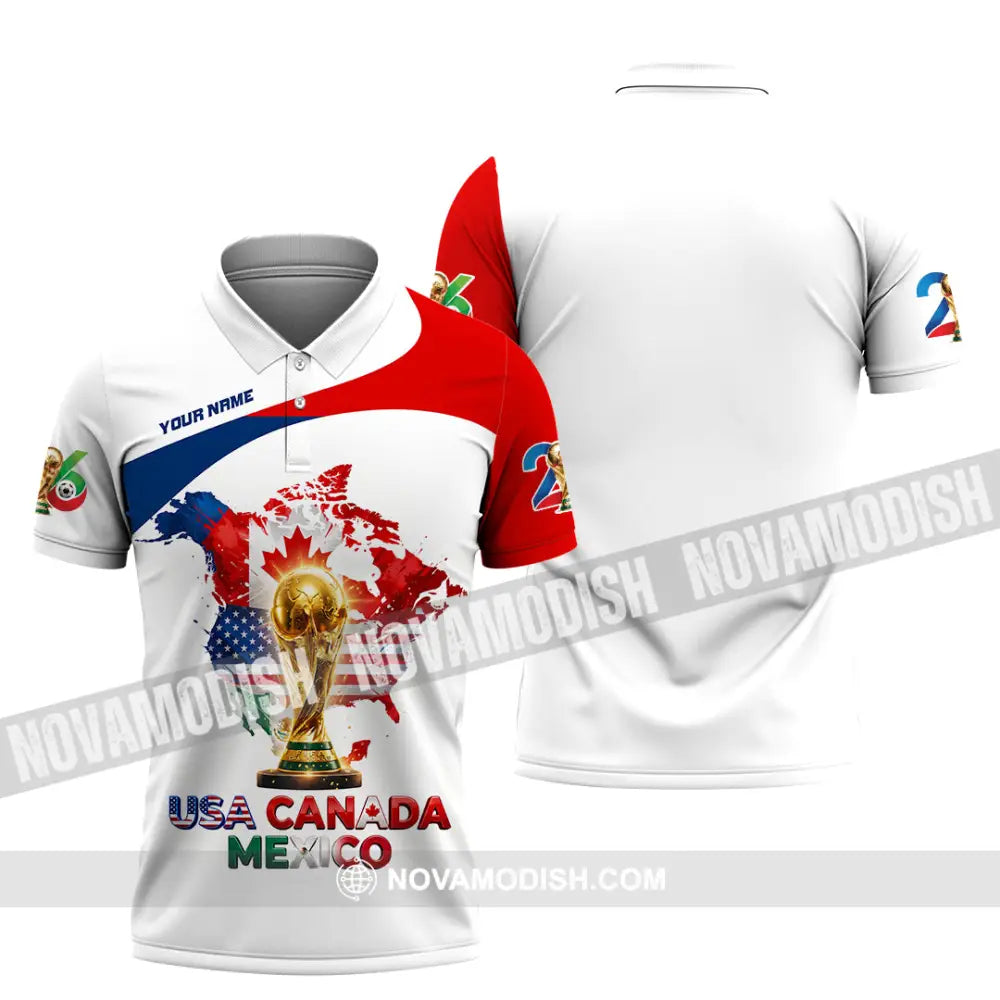 Unisex Shirt - Custom World Cup 2026 Shirt - Polo Shirt / S - T-shirt