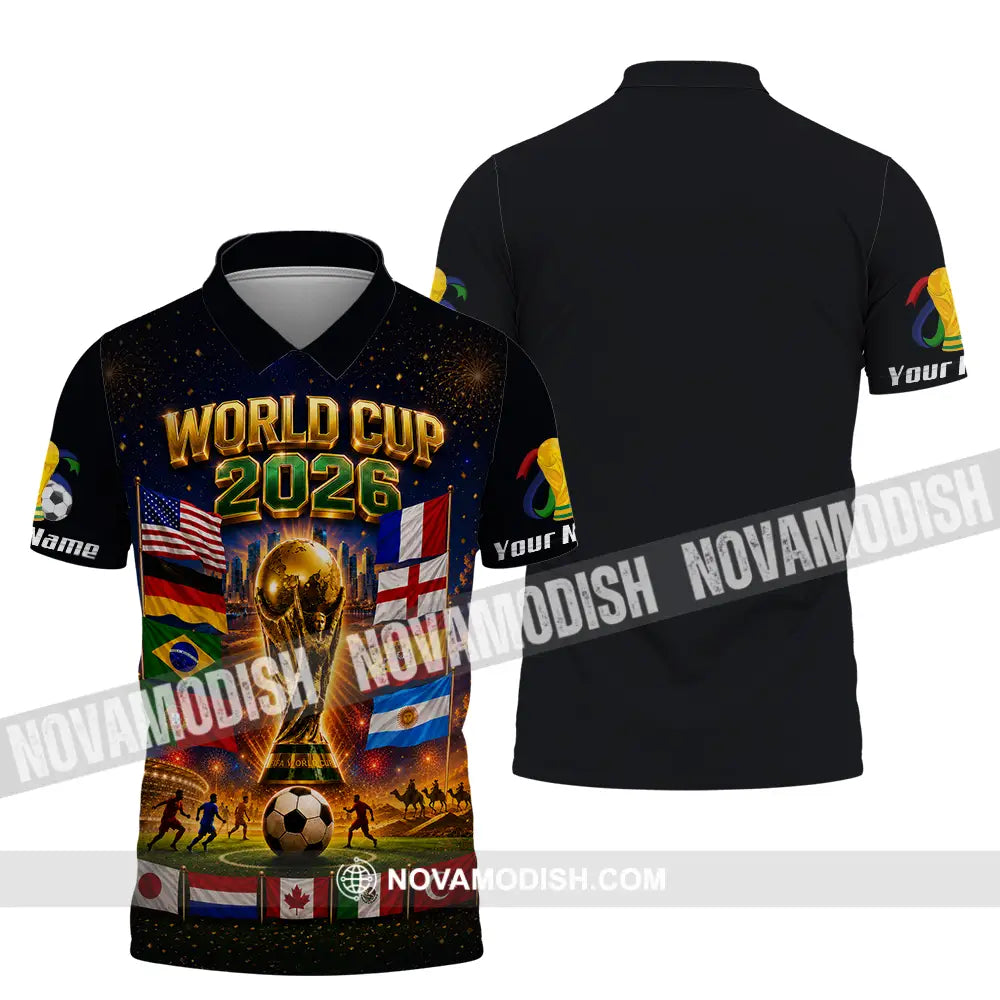 Unisex Shirt - Custom World Cup 2026 Shirt - Polo Shirt / S - T-shirt