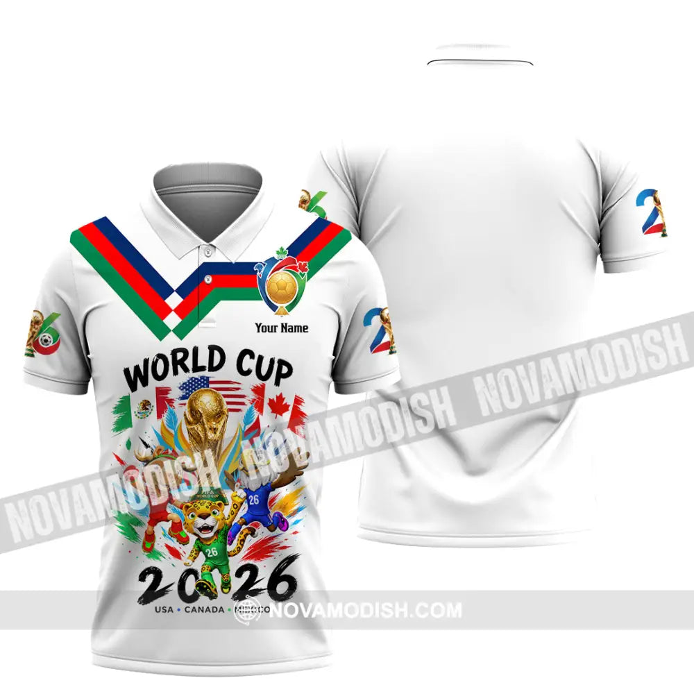 Unisex Shirt - Custom World Cup 2026 Shirt - Polo Shirt / S - T-shirt