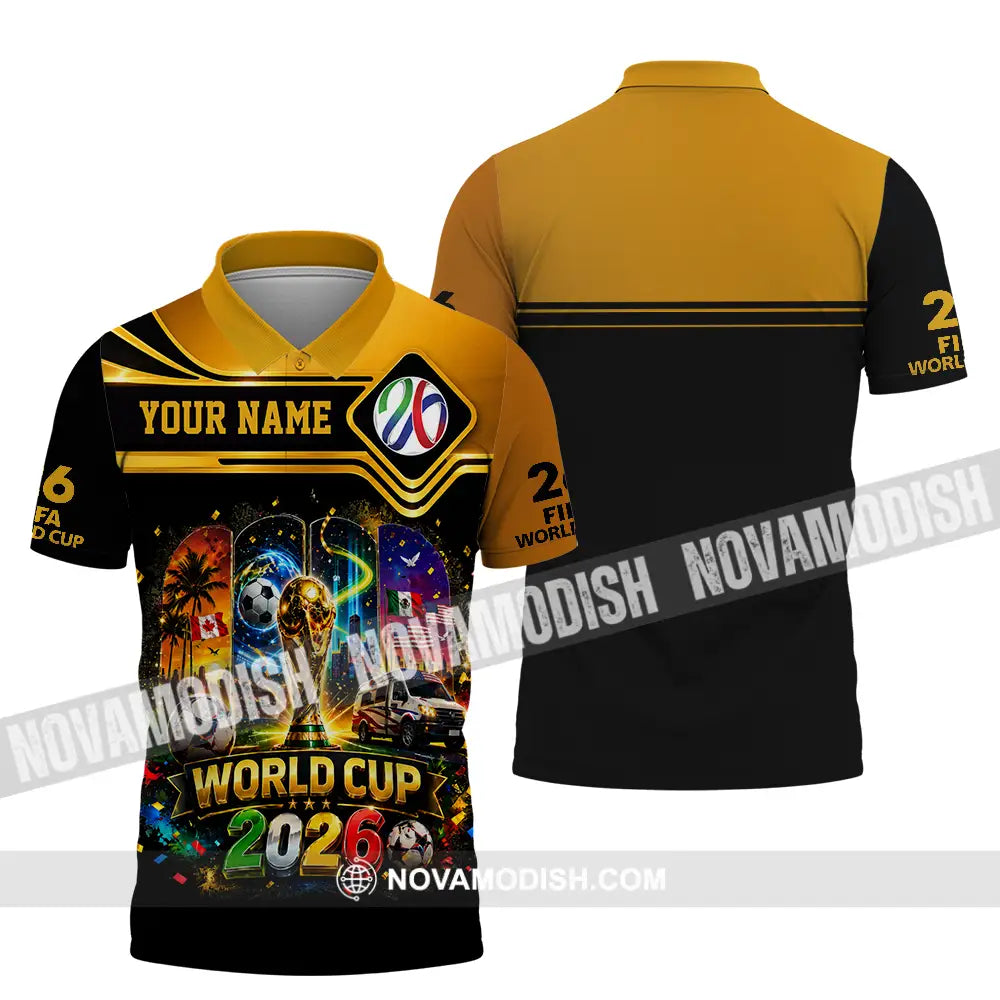 Unisex Shirt - Custom World Cup 2026 Shirt - Polo Shirt / S - T-shirt
