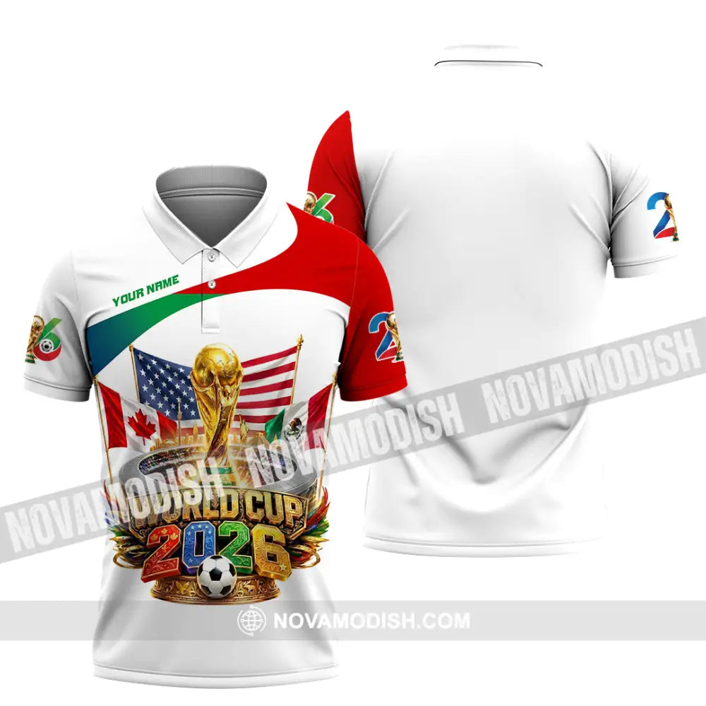 Unisex Shirt - Custom World Cup 2026 Shirt - Polo Shirt / S - T-shirt