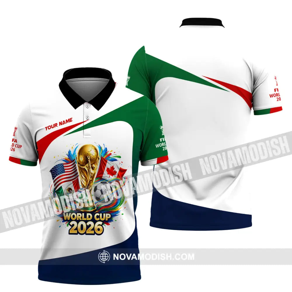Unisex Shirt - Custom World Cup 2026 Shirt - Polo Shirt / S - T-shirt
