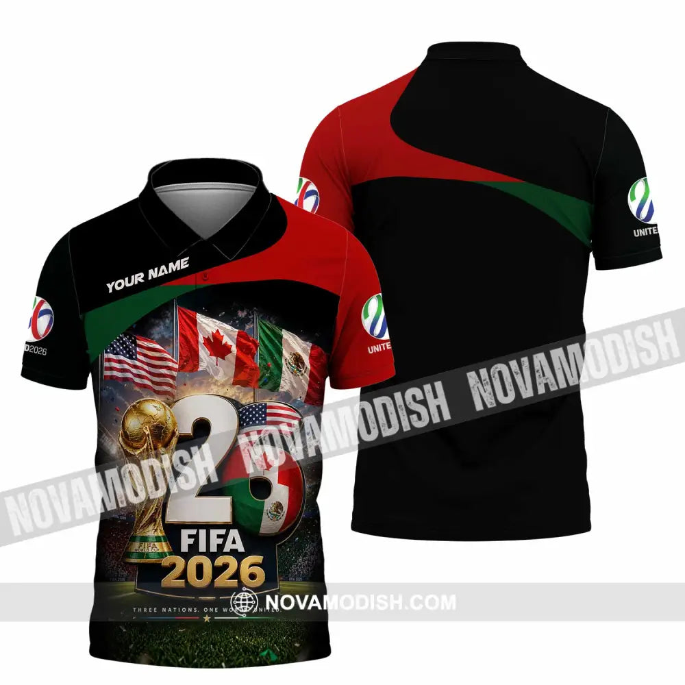 Unisex Shirt - Custom World Cup 2026 Shirt - Polo Shirt / S - T-shirt