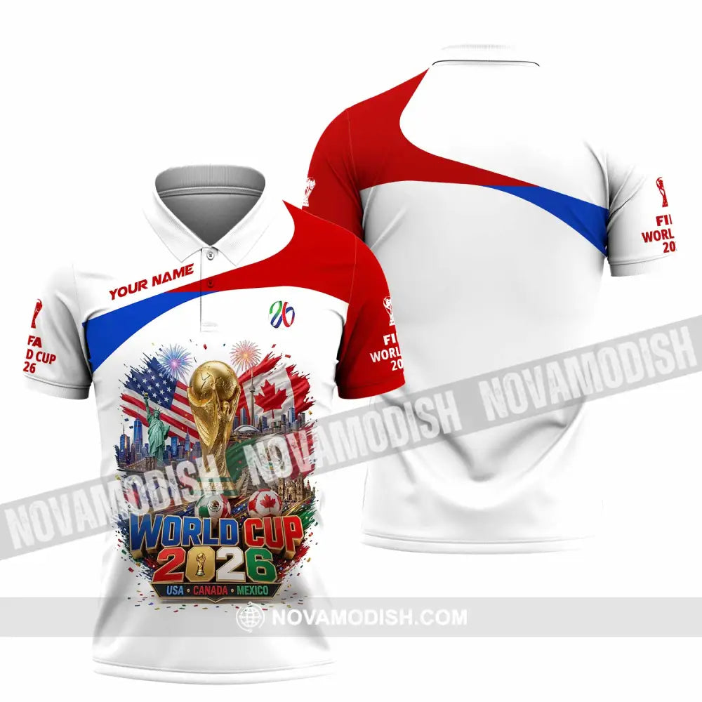 Unisex Shirt - Custom World Cup 2026 Shirt - Polo Shirt / S - T-shirt