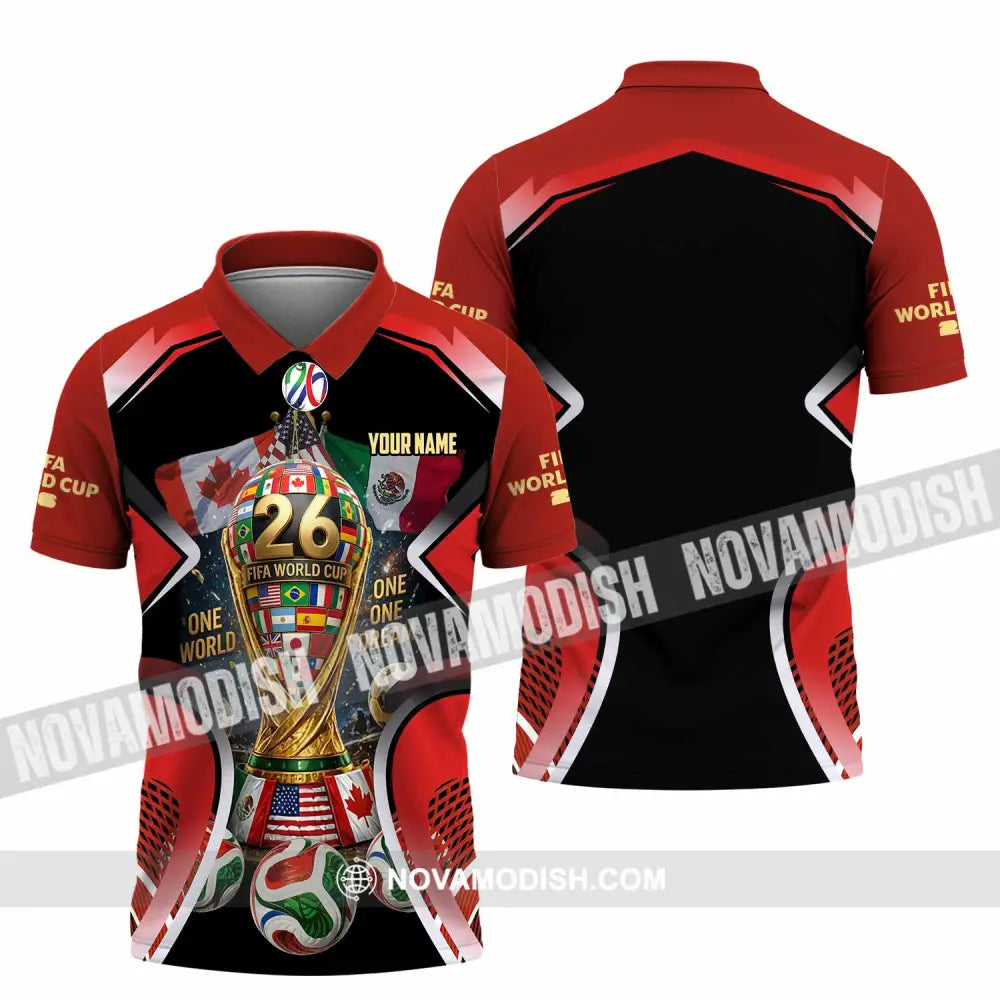 Unisex Shirt - Custom World Cup 2026 Shirt - Polo Shirt / S - T-shirt