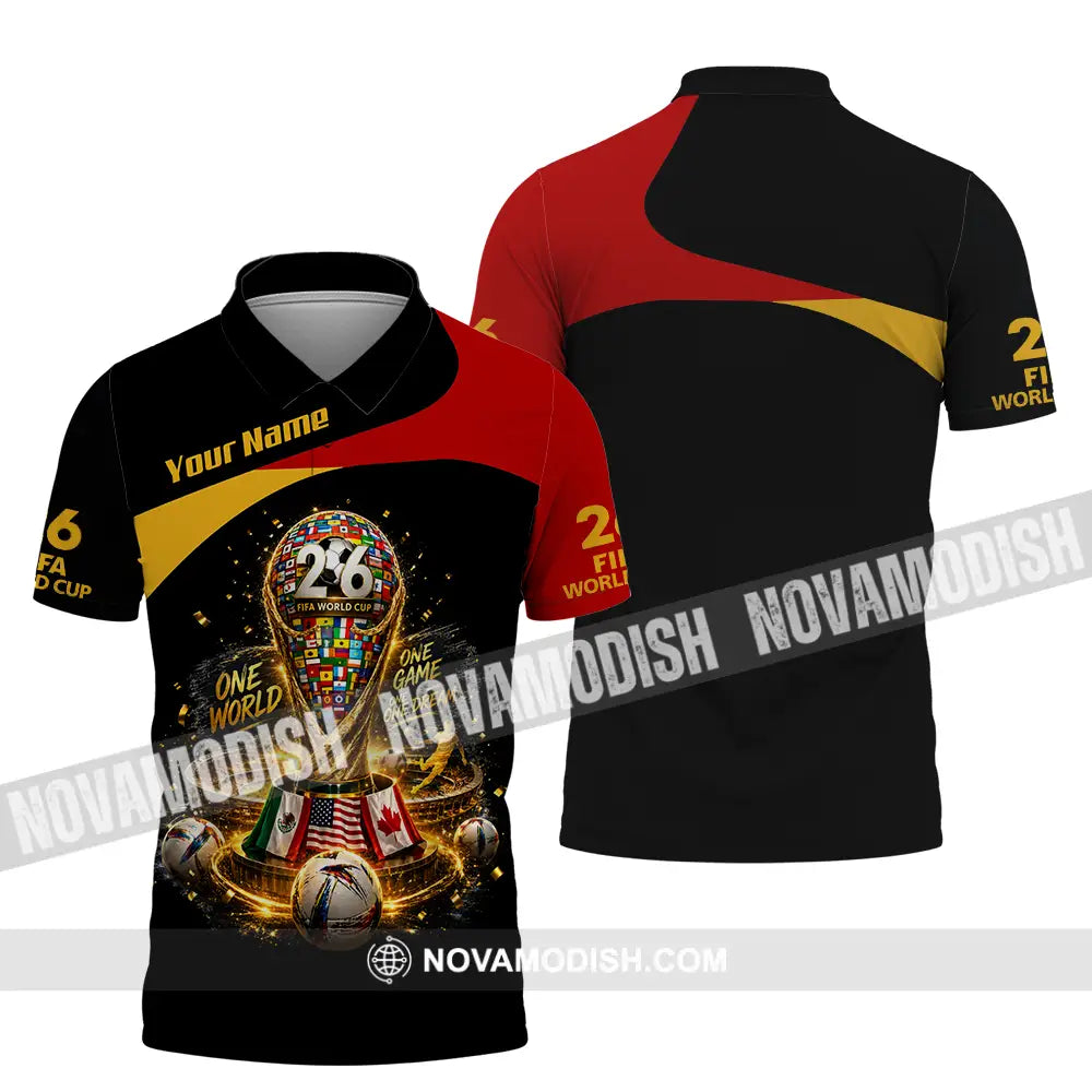 Unisex Shirt - Custom World Cup 2026 Shirt - Polo Shirt / S - T-shirt