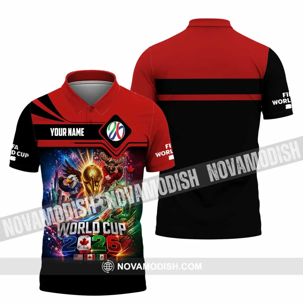 Unisex Shirt - Custom World Cup 2026 Shirt - Polo Shirt / S - T-shirt