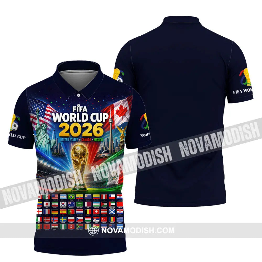 Unisex Shirt - Custom World Cup 2026 Shirt - Polo Shirt / S - T-shirt