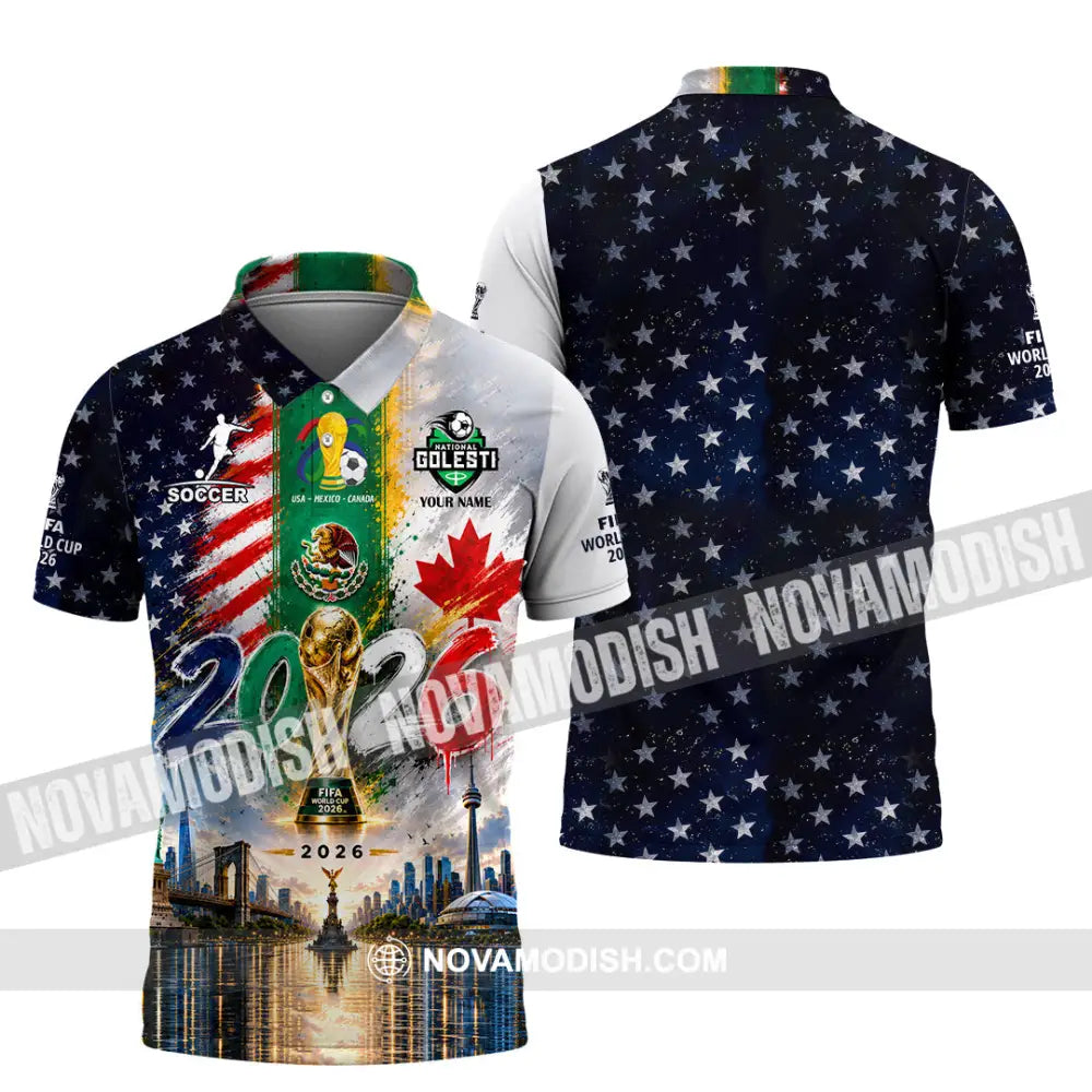 Unisex Shirt - Custom World Cup 2026 Shirt - Polo Shirt / S - T-shirt