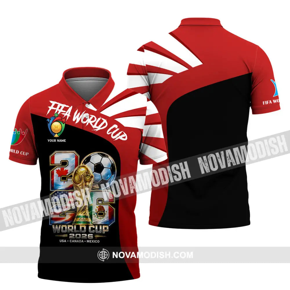 Unisex Shirt - Custom World Cup 2026 Shirt - Polo Shirt / S - T-shirt