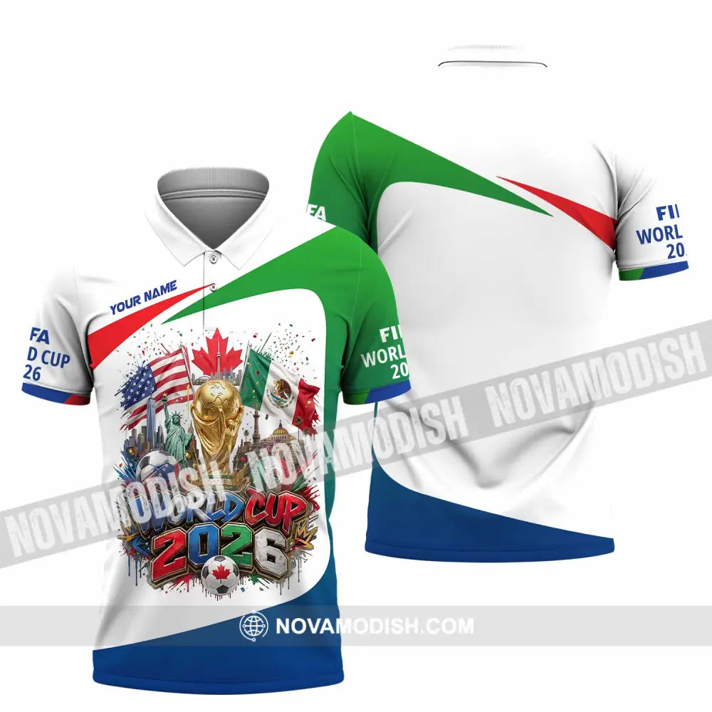 Unisex Shirt - Custom World Cup 2026 Shirt - Polo Shirt / S - T-shirt