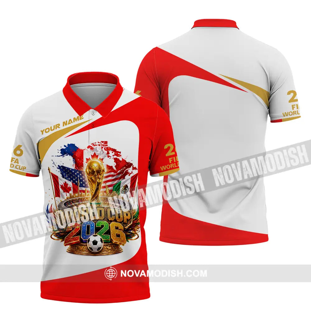 Unisex Shirt - Custom World Cup 2026 Shirt - Polo Shirt / S - T-shirt