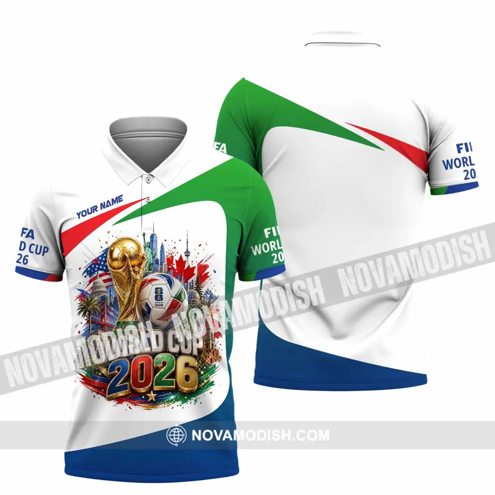 Unisex Shirt - Custom World Cup 2026 Shirt - Polo Shirt / S - T-shirt