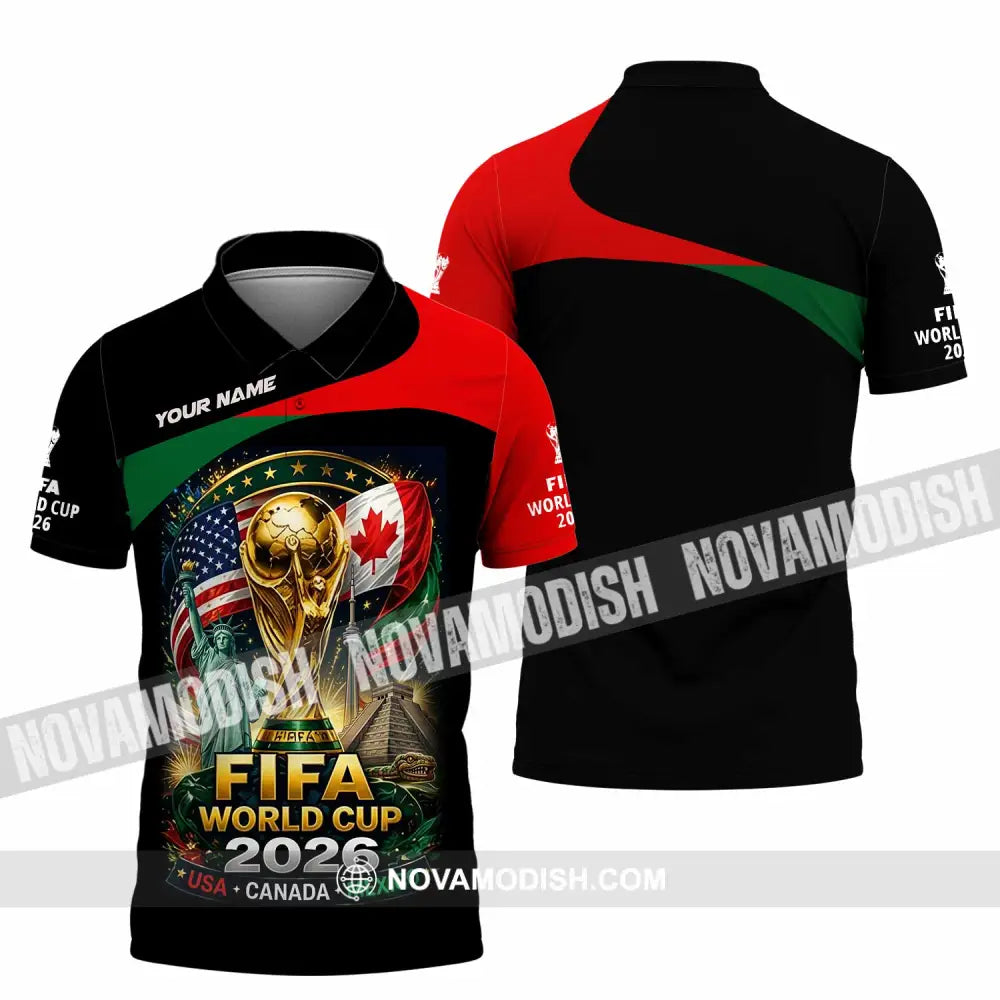 Unisex Shirt - Custom World Cup 2026 Shirt - Polo Shirt / S - T-shirt