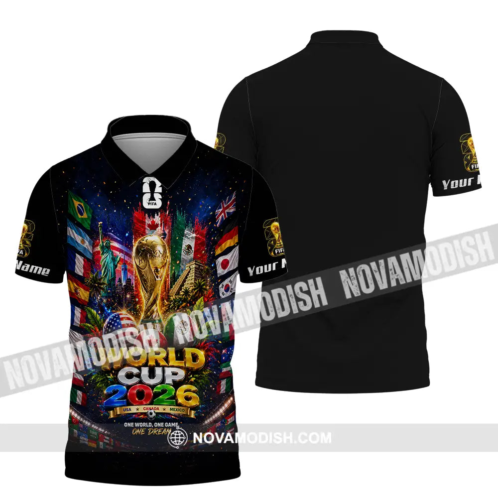 Unisex Shirt - Custom World Cup 2026 Shirt - Polo Shirt / S - T-shirt