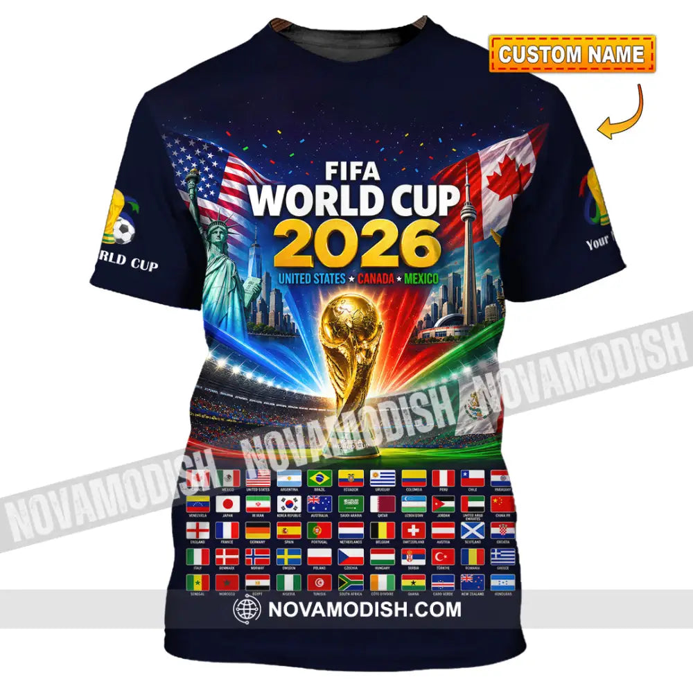Unisex Shirt - Custom World Cup 2026 Shirt - T-shirt