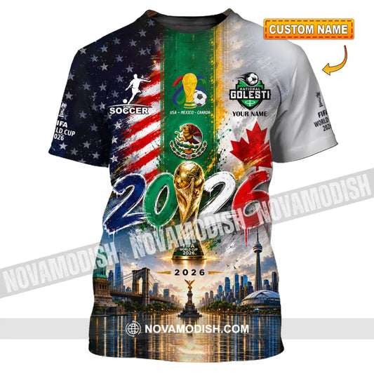 Unisex Shirt - Custom World Cup 2026 Shirt - T-shirt