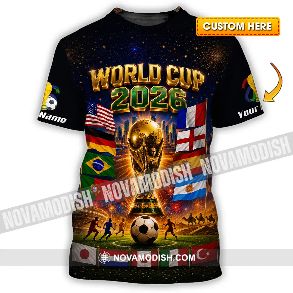 Unisex Shirt - Custom World Cup 2026 Shirt - T-shirt