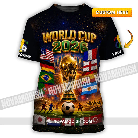 Unisex Shirt - Custom World Cup 2026 Shirt - T-shirt
