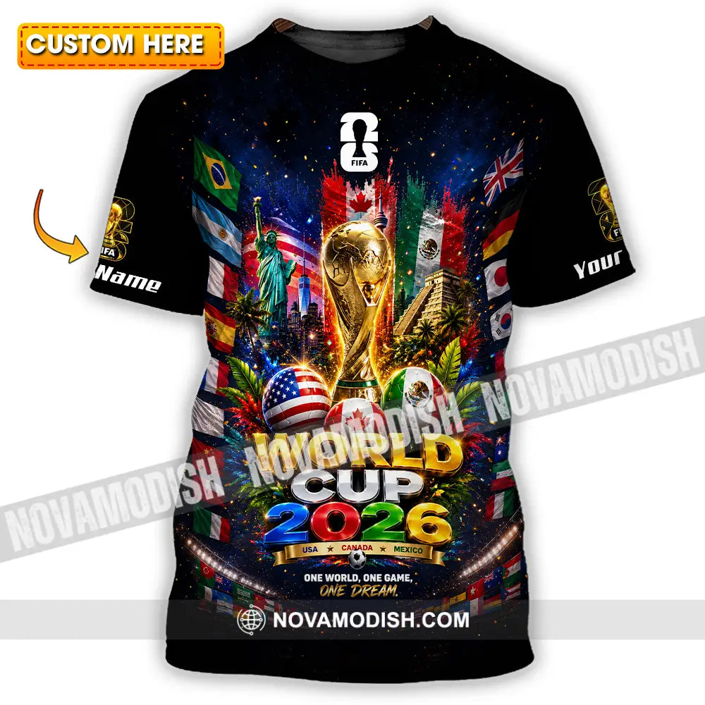 Unisex Shirt - Custom World Cup 2026 Shirt - T-shirt