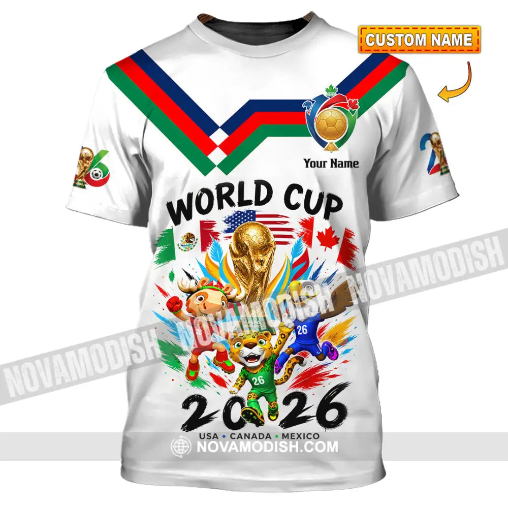Unisex Shirt - Custom World Cup 2026 Shirt - T-shirt